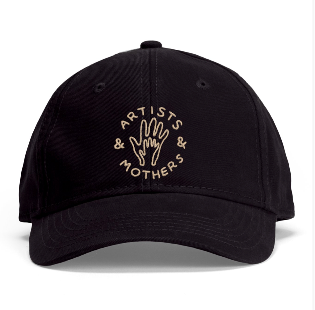 Artists and Mother Cap (black and beige)