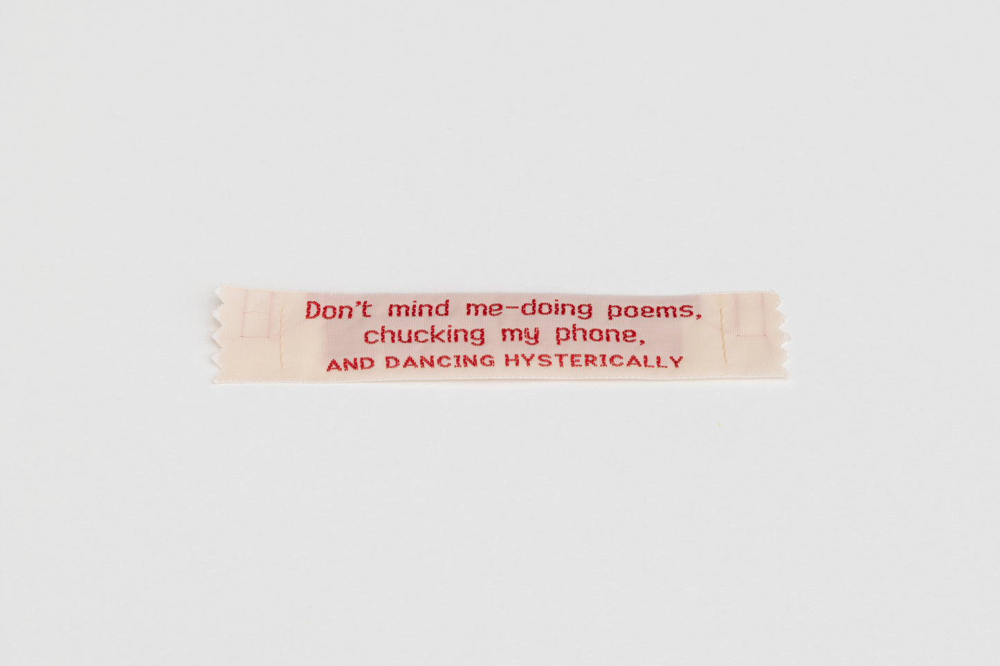 Don't mind me-doing poems