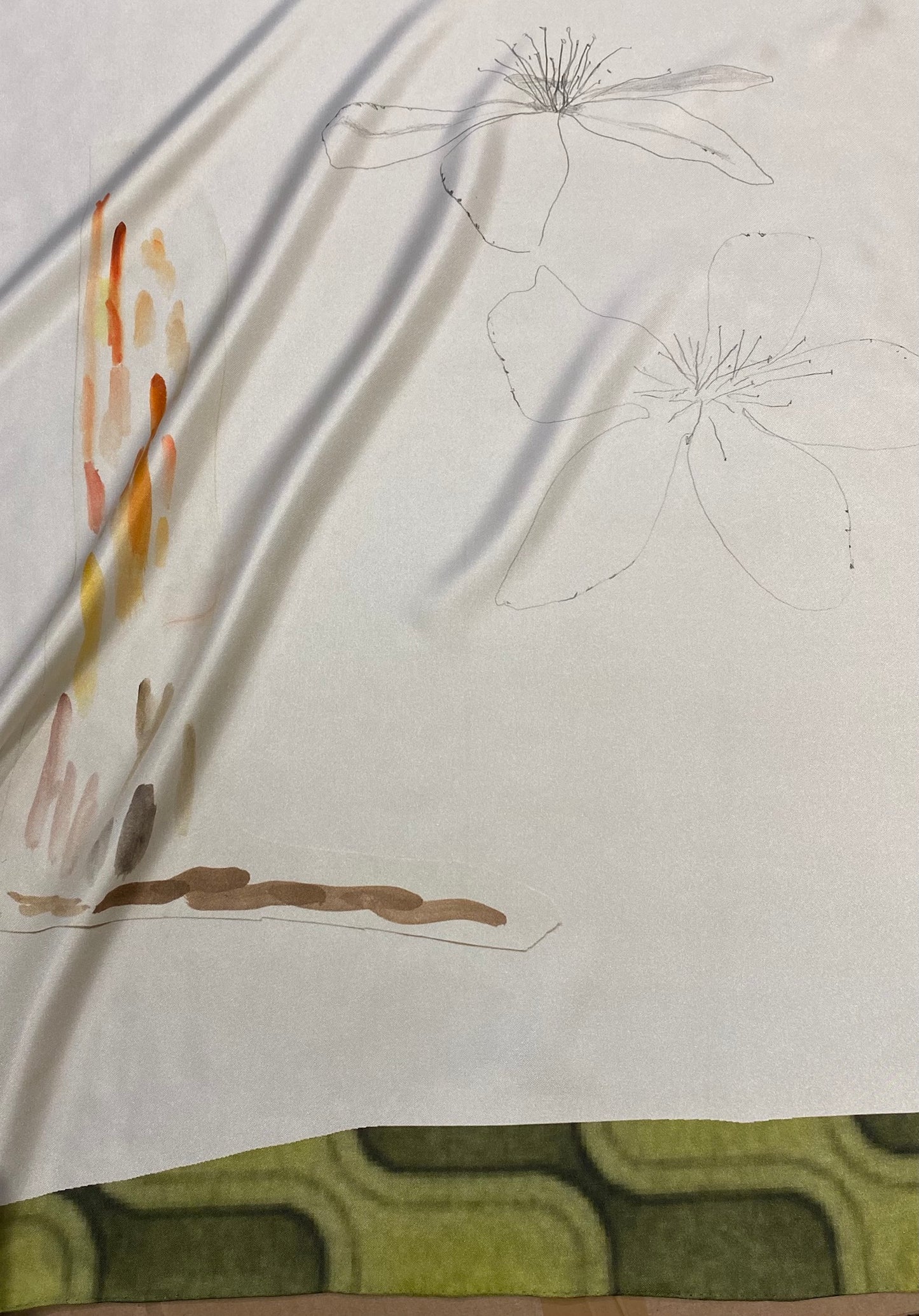 Monique Mouton Silk Scarf