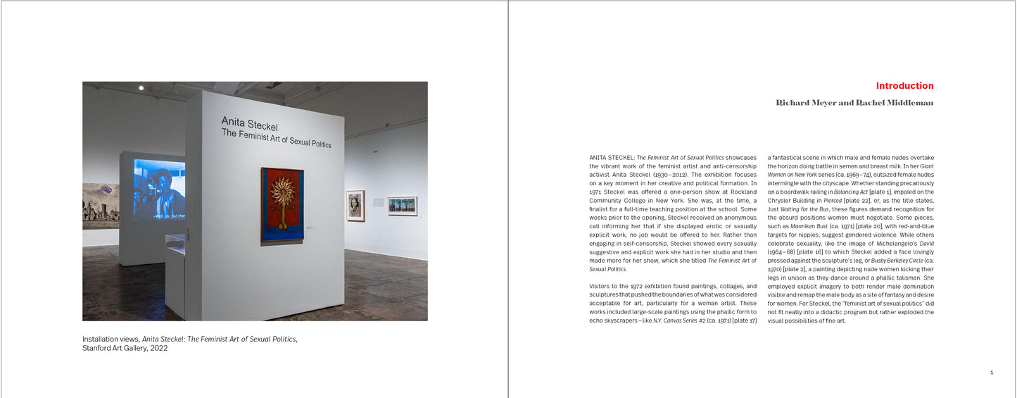 Anita Steckel: The Feminist Art of Sexual Politics