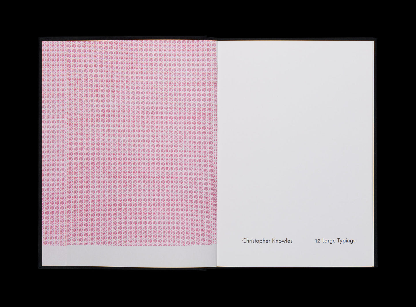 12 Large Typings Book