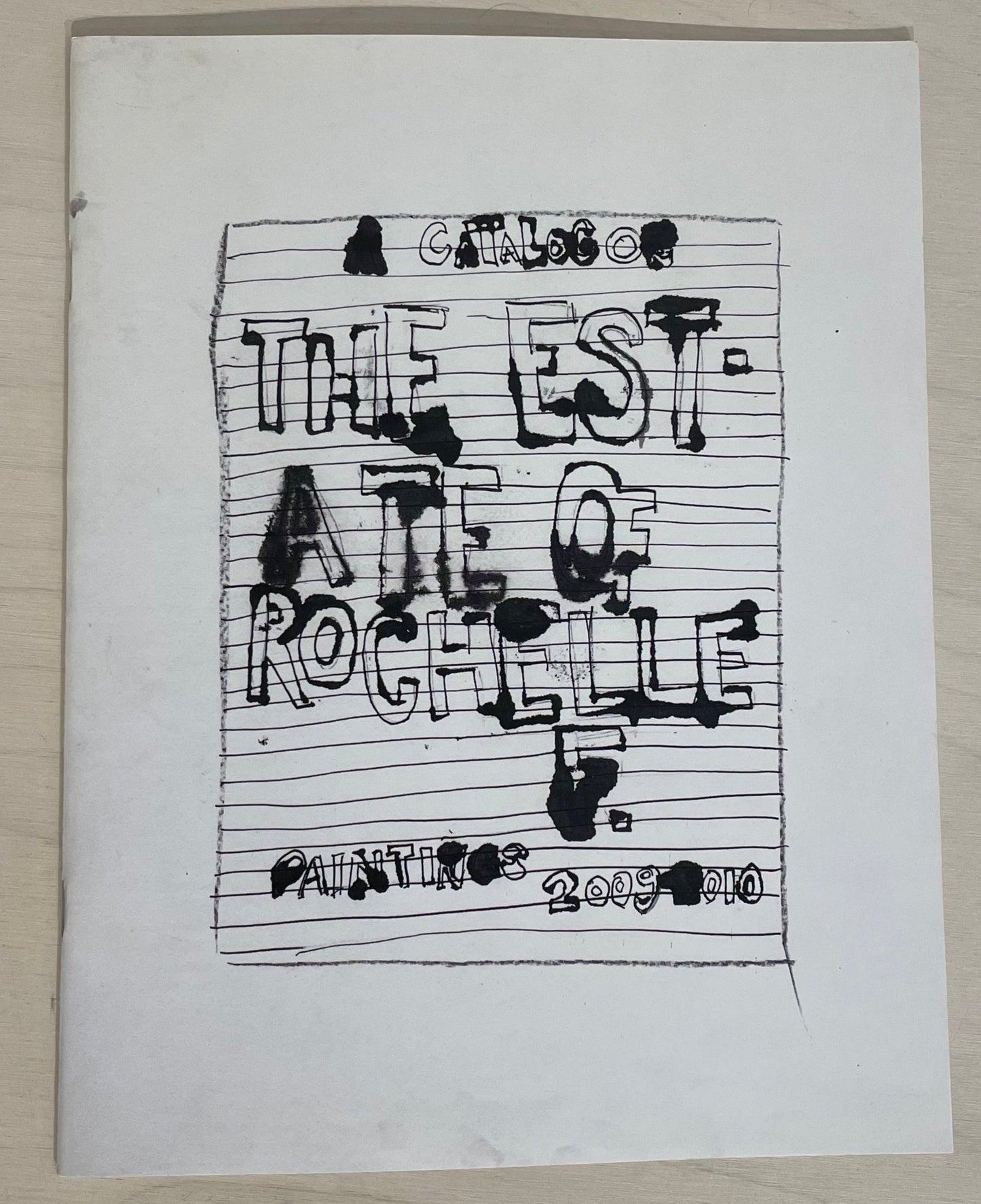 A Catalog of The Estate of Rochelle F. (On Stellar Rays, 2015) by Rochelle Feinstein