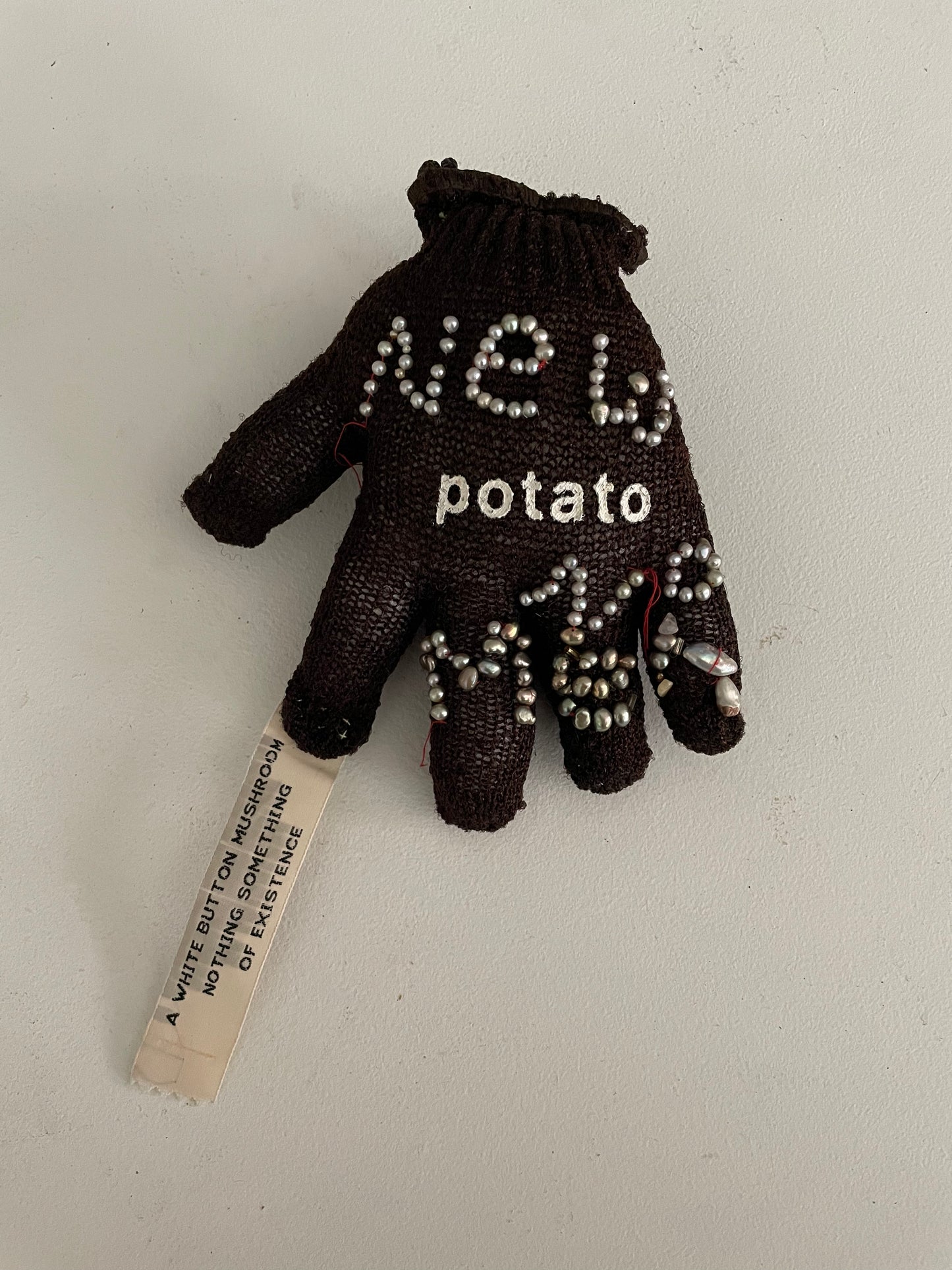 New Potato - No Men - No War: Poem Object
