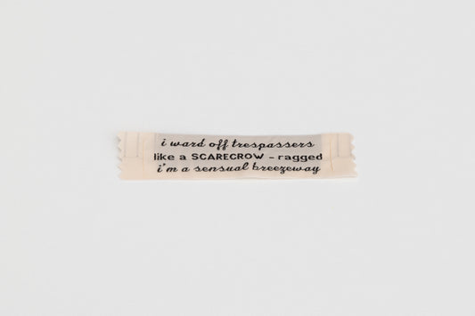 I ward off trespassers like a SCARECROW