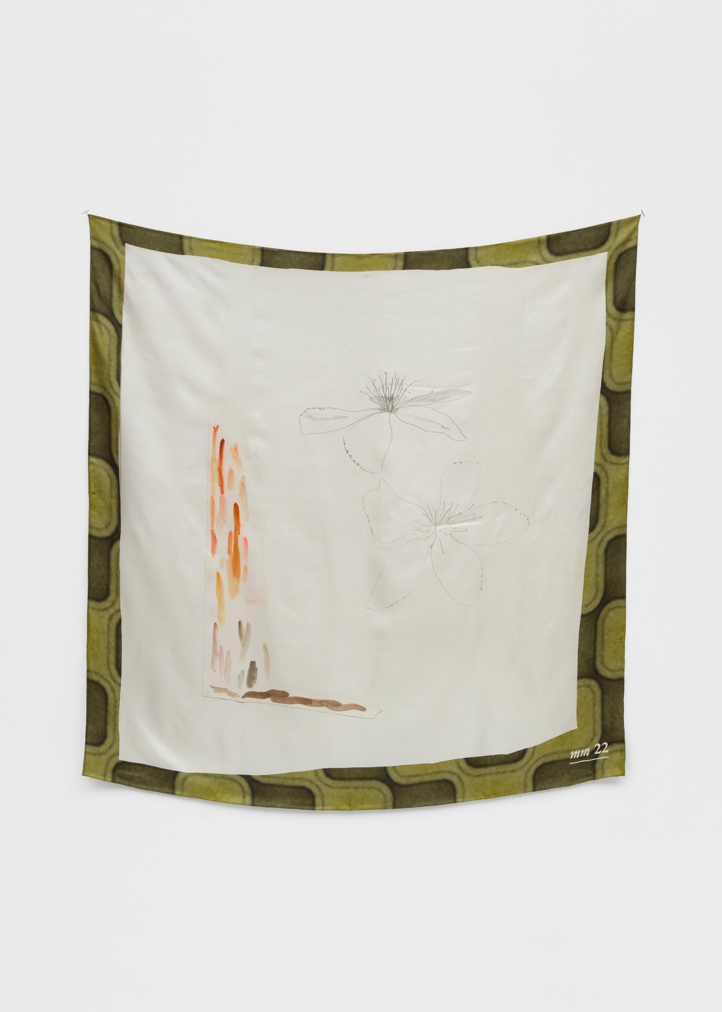 Monique Mouton Silk Scarf