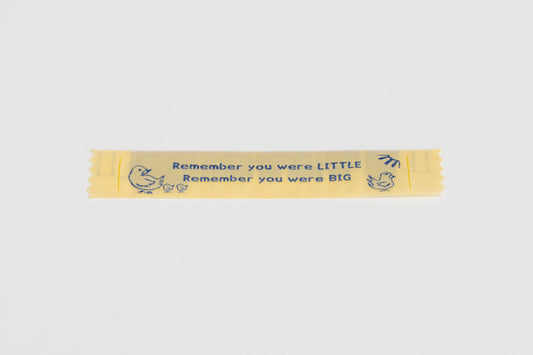 Remember you were LITTLE