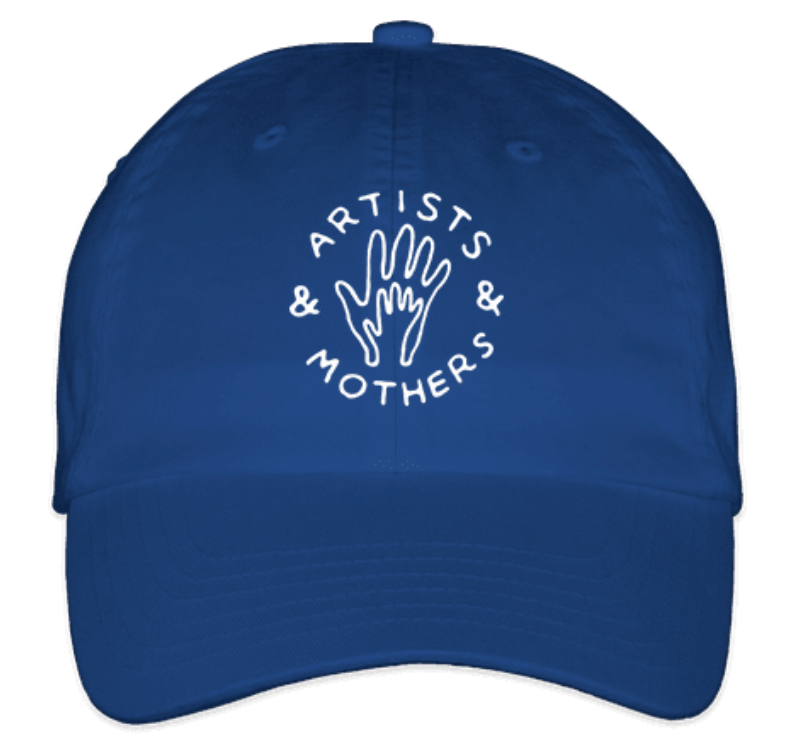 Artists and Mother's YOUTH SIZE Cap (blue)